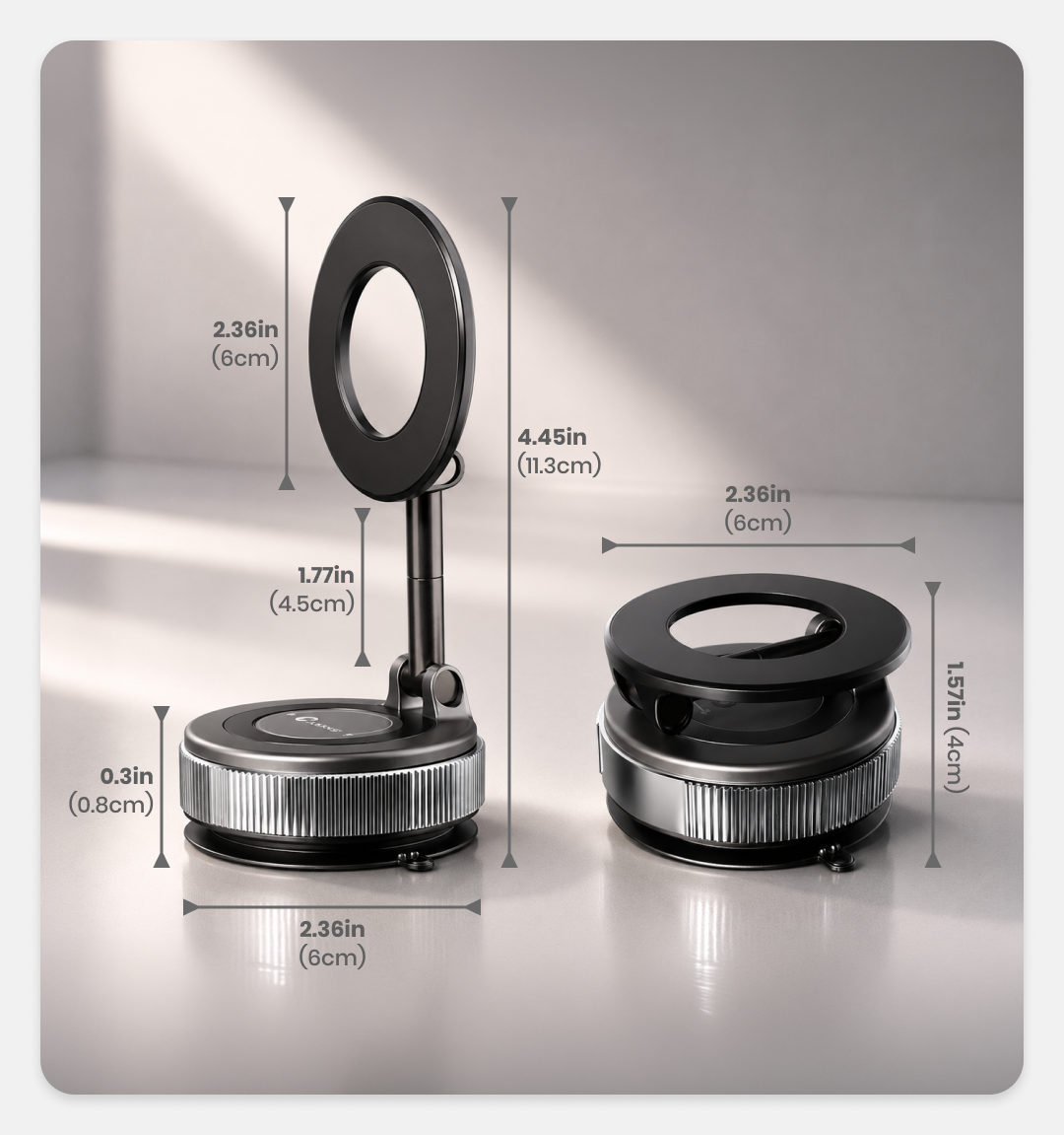 MagPro 360° Vacuum Magnetic Phone Holder by HuntHub™