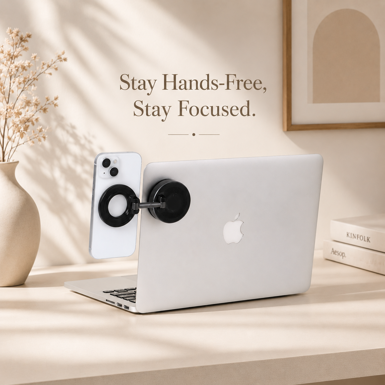 MagPro 360° Vacuum Magnetic Phone Holder by HuntHub™