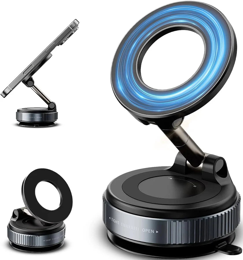 MagPro 360° Vacuum Magnetic Phone Holder by HuntHub™